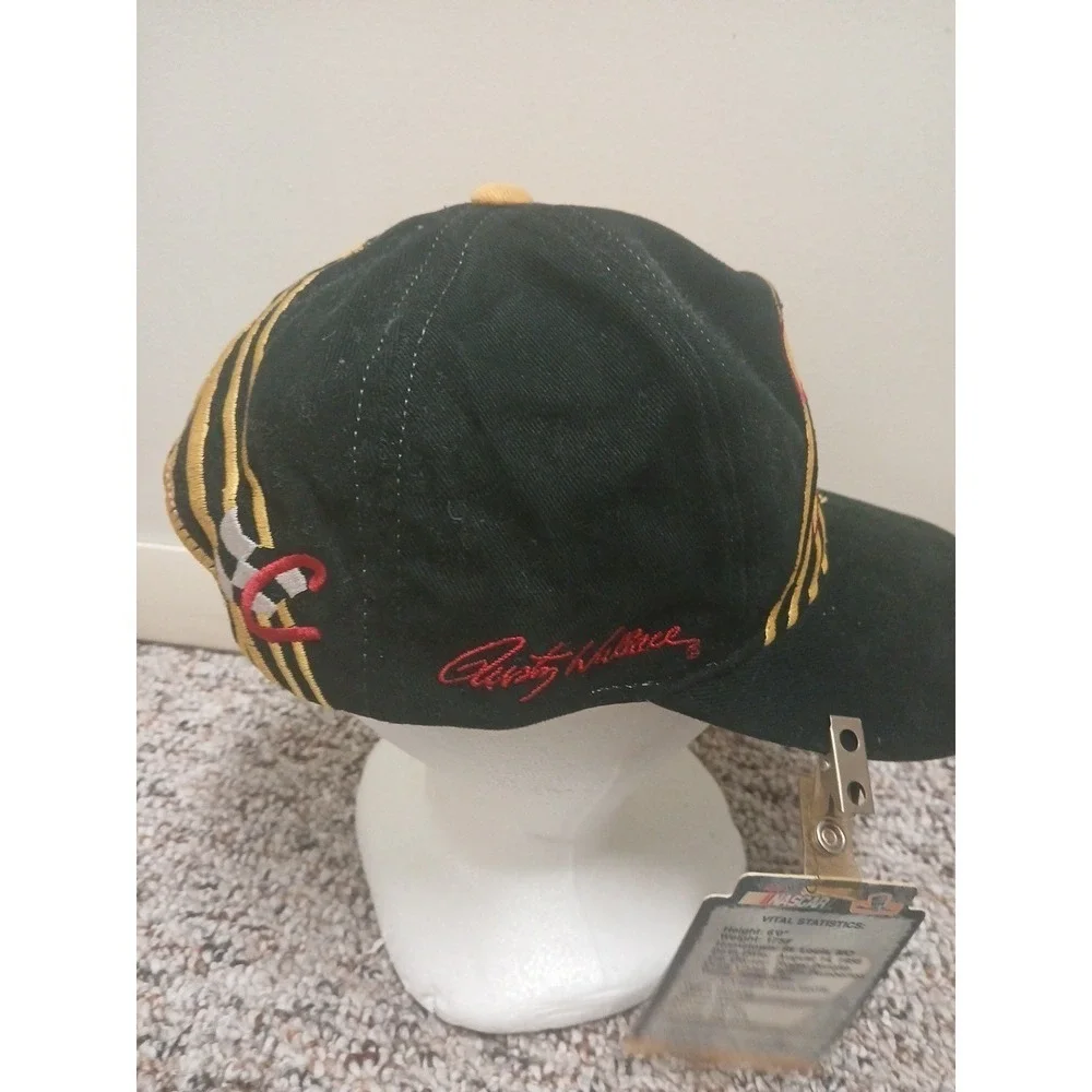 Vintage Nascar Rusty Wallace Cotton Snapback Hat Cap Chase Authentics
